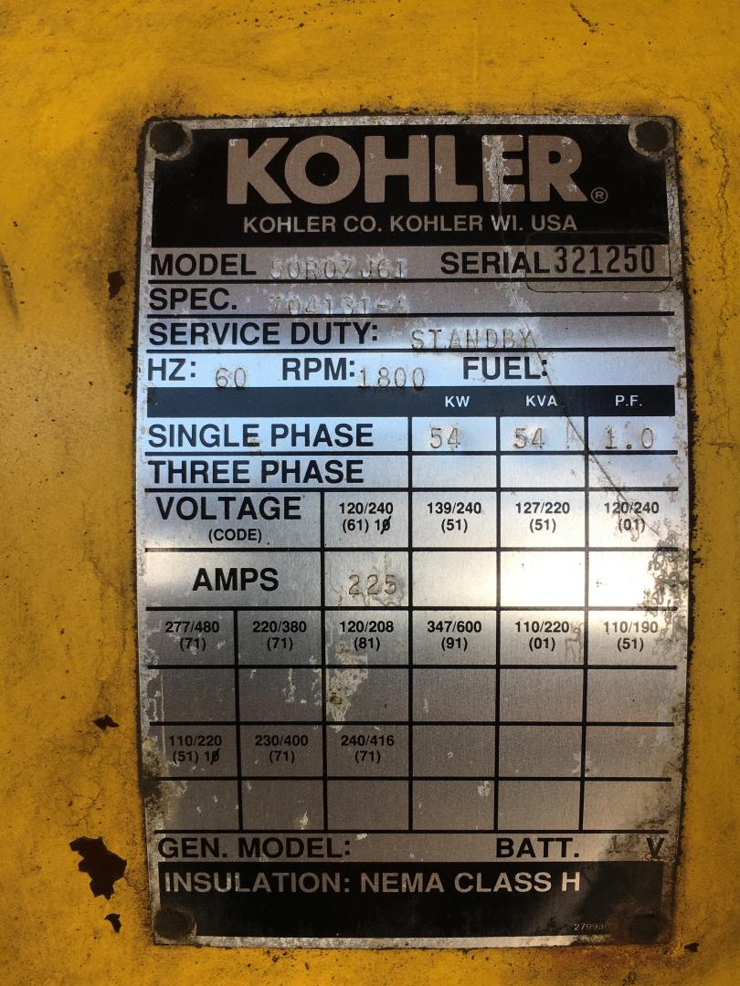 PLANTA DE LUZ KOHLER 50R0ZJ61  